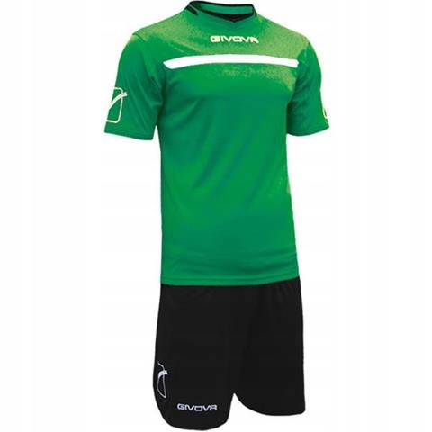 Komplet sportowy Givova Kit One ziel/czarny r.XL