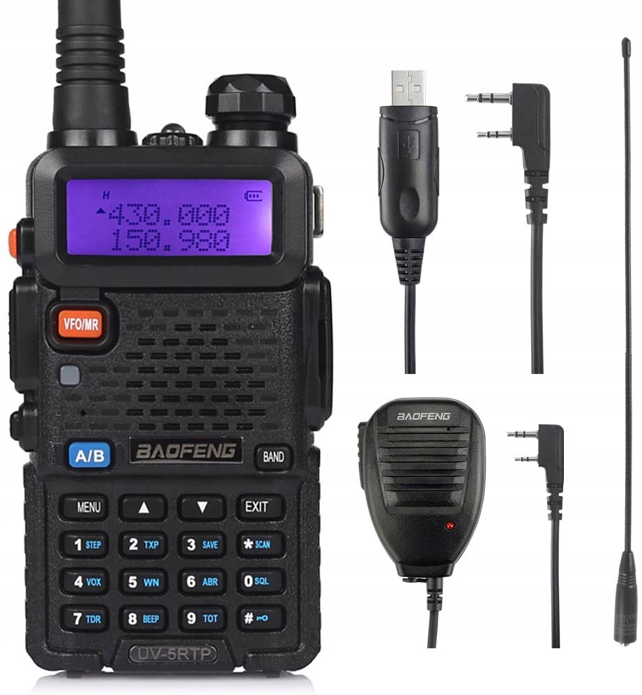 Radiotelefon krótkofalówka BAOFENG UV 5R 8W 10km