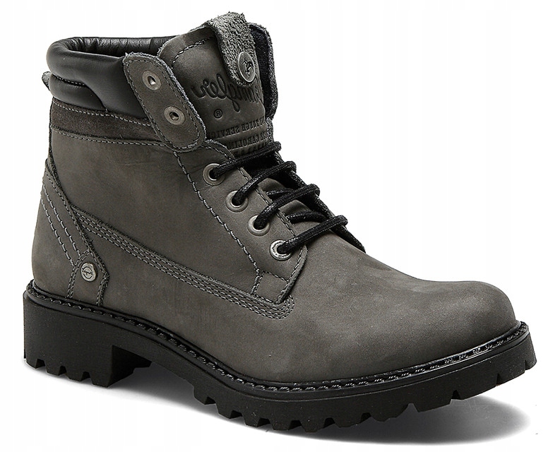 WRANGLER BUTY DAMSKIE ZIMOWE NUBUCK GREY SZARE 37