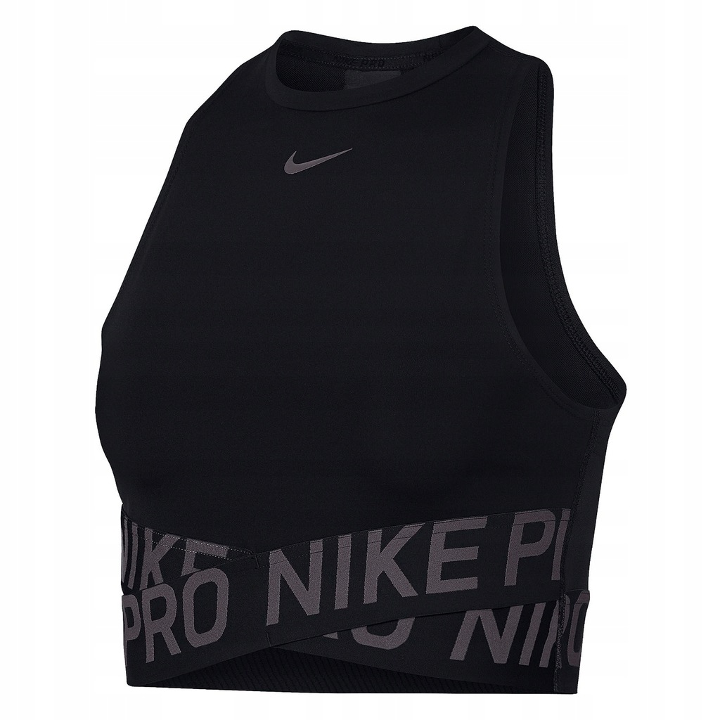 NIKE BIUSTONOSZ SPORTOWY CZARNY DAMSKI M ZBA