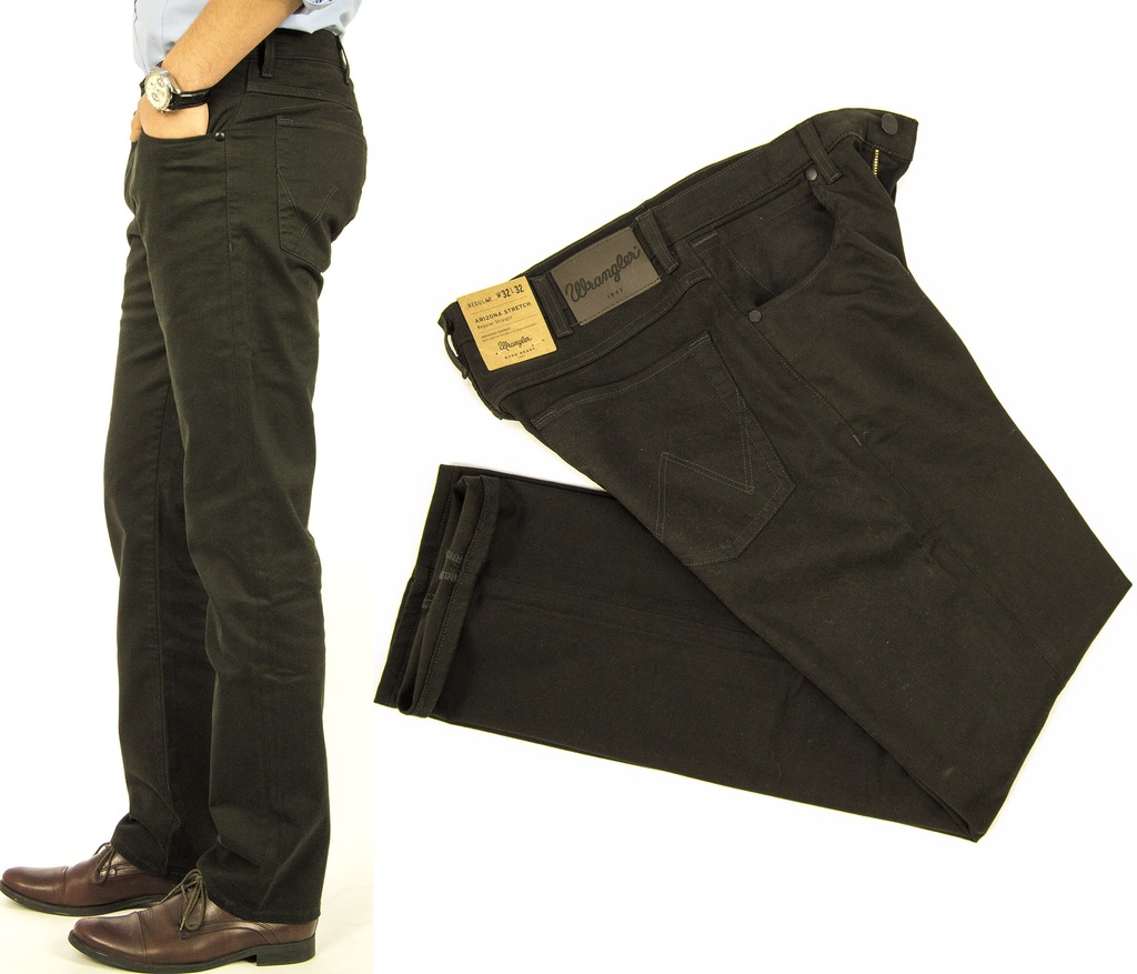 Wrangler Arizona Dark Teak spodnie Regular W31 L32