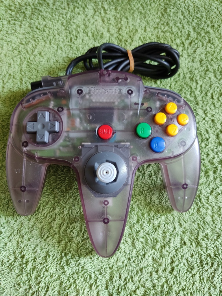 Kontroler Nintendo 64 Clear Purple