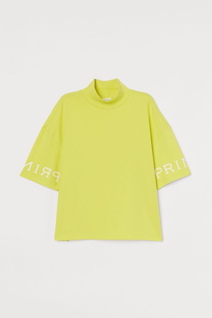 H&M, 38/M, bluzka neonowa