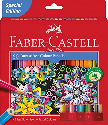 Kredki ołówkowe Faber-Castell 60 kolorów