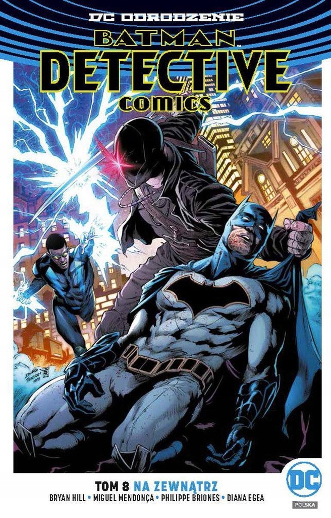 Komiks Batman Detective Na zewnątrz. Tom 8