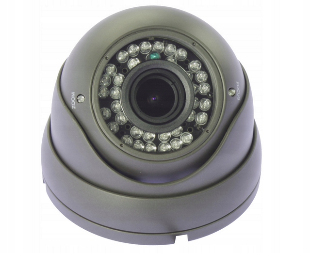 Kamera przemysłowa kopułkowa Dzień Noc KDN-910PV 3.6mm 900TVL PAL (p)