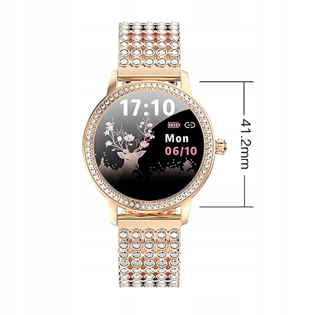 Купить СМАРТ-ЧАСЫ ЖЕНСКИЕ ЧАСЫ STEP PULSE LW20 TFT: отзывы, фото и ...