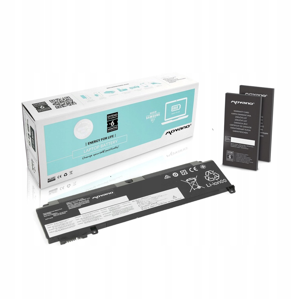 * Bateria do Lenovo Thinkpad T470s SB10J79003 24Wh