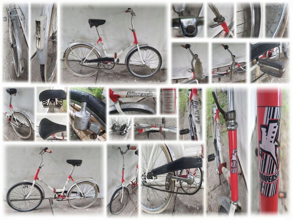 Rower ROMET UNIVERSAL JUBILAT 2 koła24 PRL wysyłka 12560087625