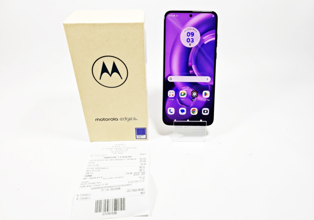 Smartfon Motorola Edge 30 Neo 8 GB / 128 GB 5G fioletowy