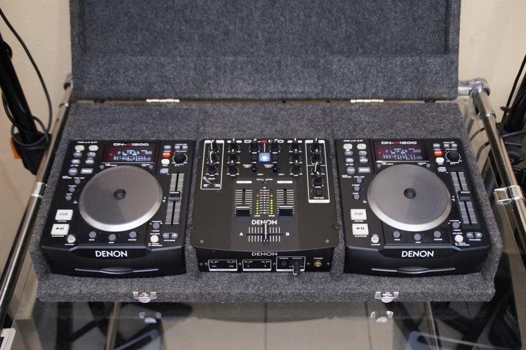 2 x DENON DNS 1200 DNX 120 DJ ZESTAW W CASE 8284254049 oficjalne