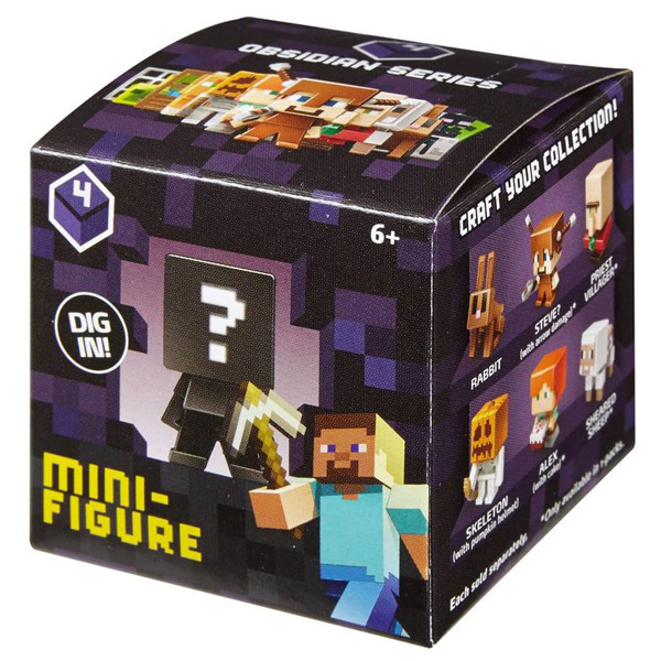 MINECRAFT mini FIGURKA NIESPODZIANKA SERIA4 MOJANG 7177679457