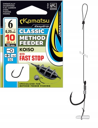 KAMATSU Przypony Method KOISO f/s r10/0,22mm/10cm