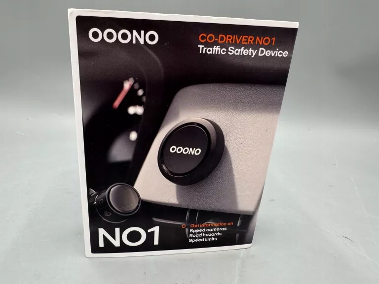 ANTYRADAR OOONO NO1 ALARM DROGOWY CZARNY 1 SZT