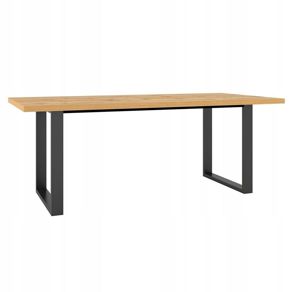 Stół ETUDE kolor naturalny brąz styl loftowy 200x100 hakano - TABLE/DINING/