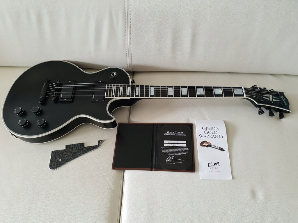 Gibson Les Paul Custom Shop black satin