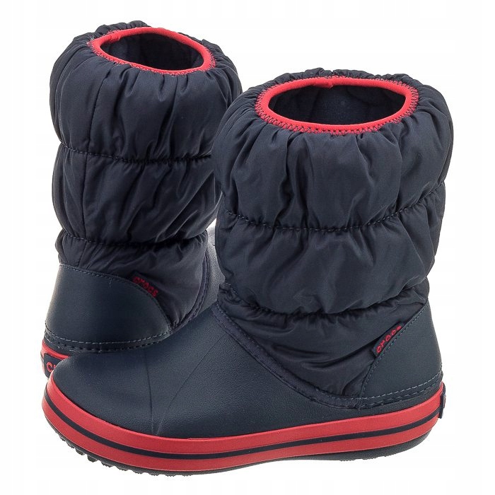 Buty Zimowe dla Dzieci Crocs Winter Puff Boot Navy