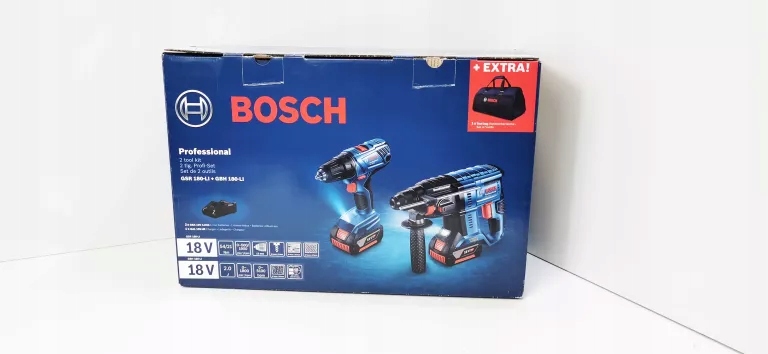 ZESTAW BOSCH GSR180-LI + GBH180-LI - 12573178689 - oficjalne archiwum ...