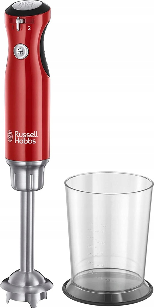 BLENDER RĘCZNY RUSSELL HOBBS Retro - Red 25230-56