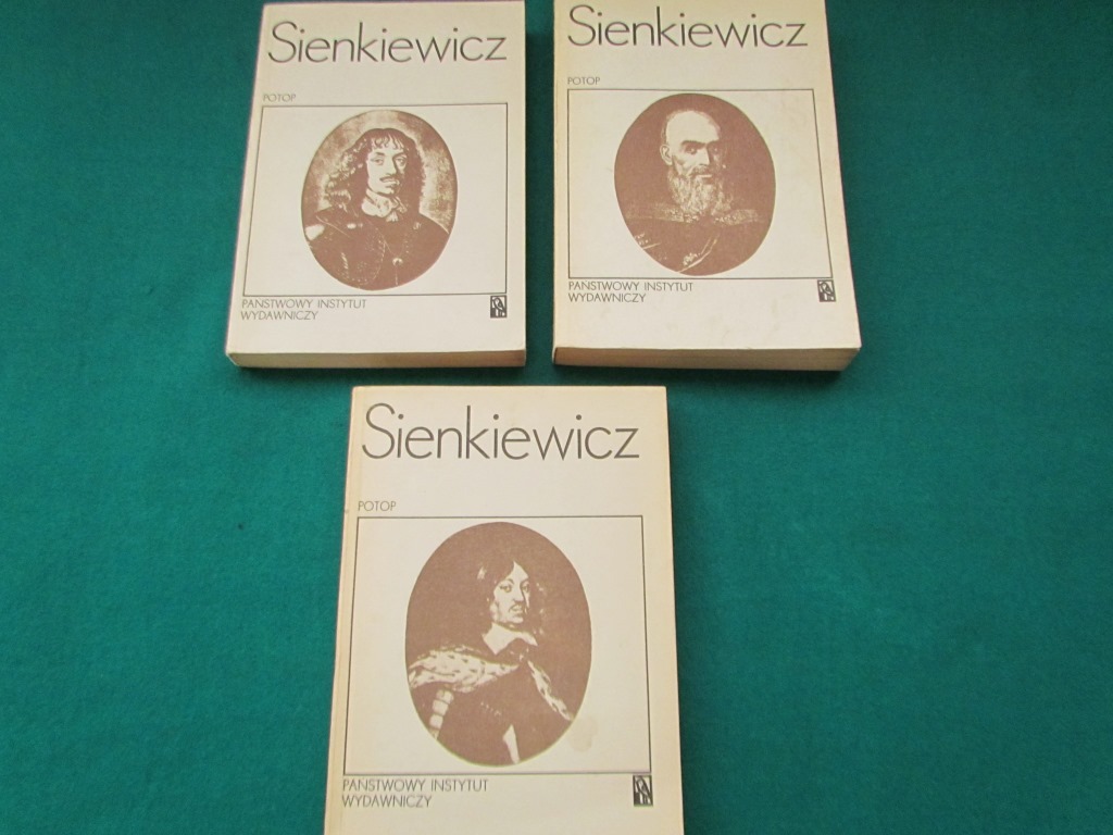 Henryk SIENKIEWICZ - Potop 3 tomy!!!