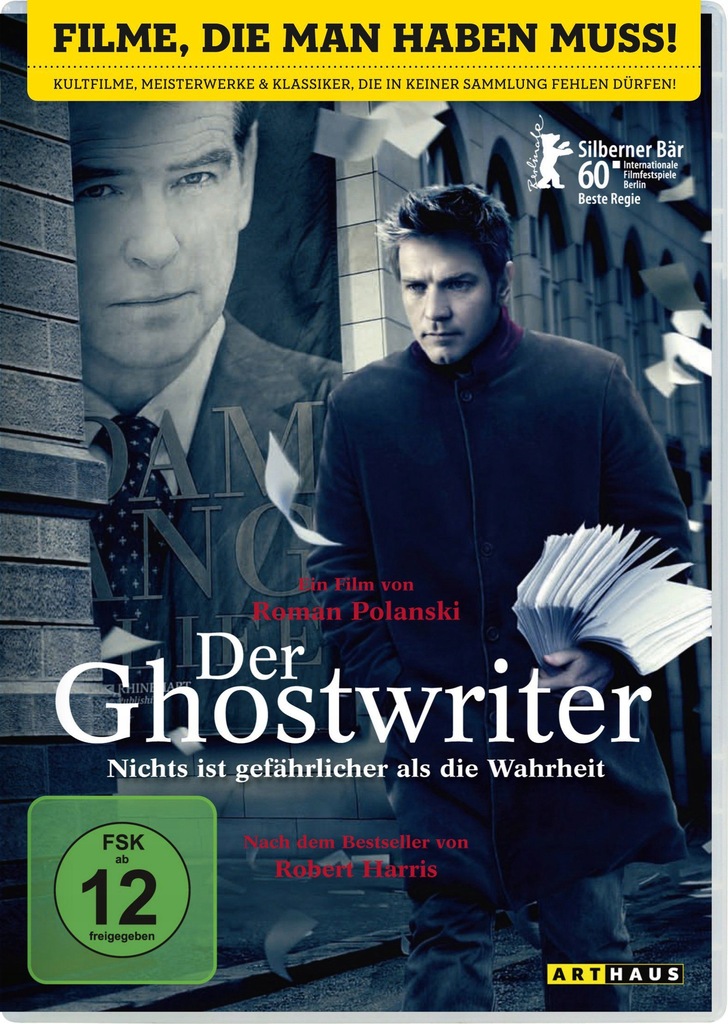 THE GHOST WRITER (AUTOR WIDMO) [DVD]