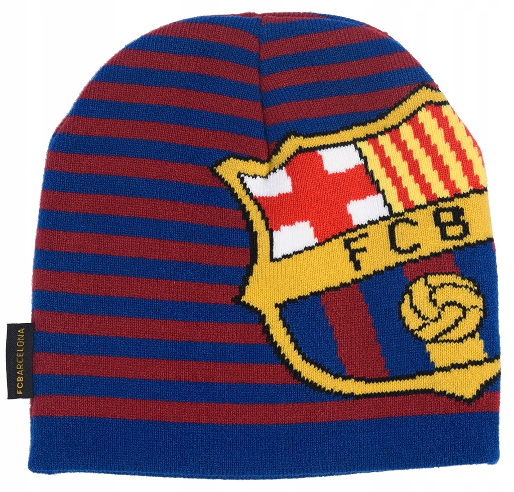 Czapka jesienna / zimowa FC Barcelona!