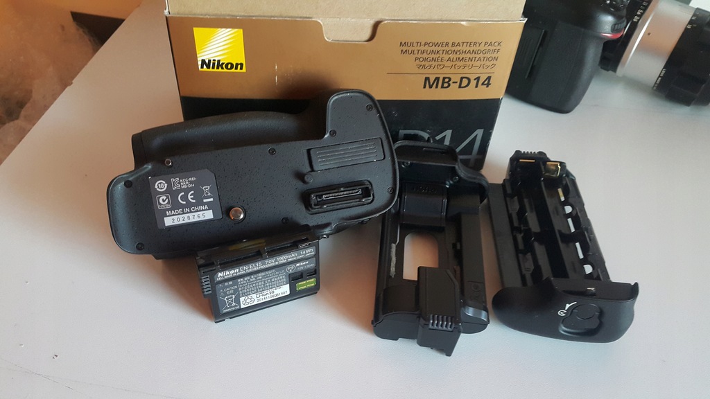 Grip Nikon MB-D14+bat oryg. D600 i D610