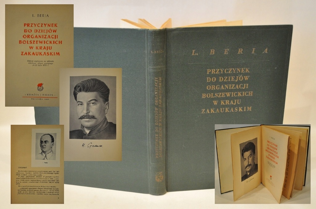 1949 BERIA PRZYCZYNEK DO DZIEJÓW ORGANIZACJI BOLSZEWICKICH... /801