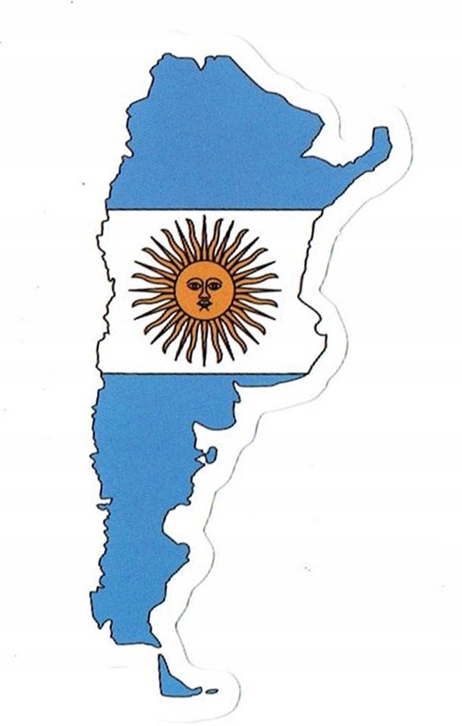 ARGENTYNA @ NAKLEJKA NA WALIZKĘ LAPTOP AUTO FLAGA