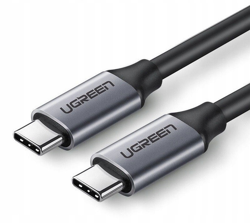 Kabel Ugreen US161 50751 USB-C 3.1 / USB-C 3.1 1.5m - szary