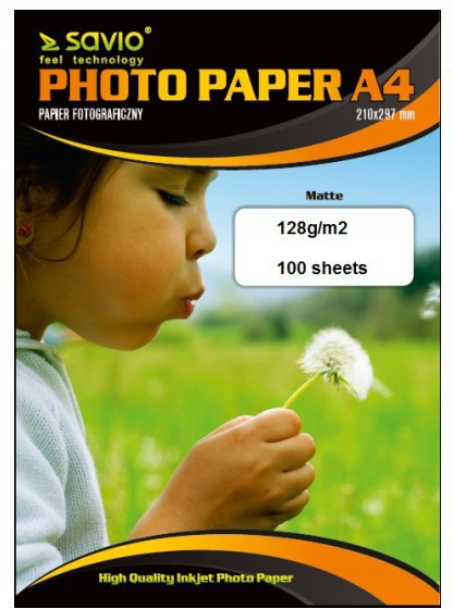 Papier SAVIO Photo 128g A4 Matowy PA-11