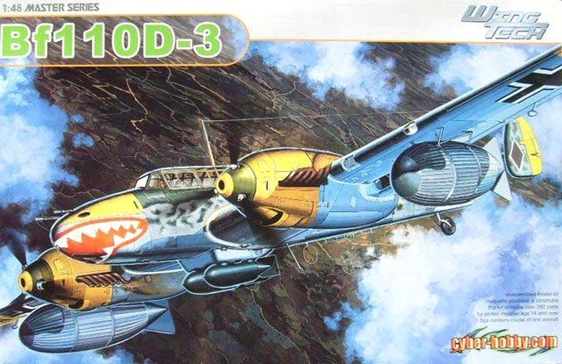Dragon Cyber Hobby 5555 - Messerschmitt Bf110D-3