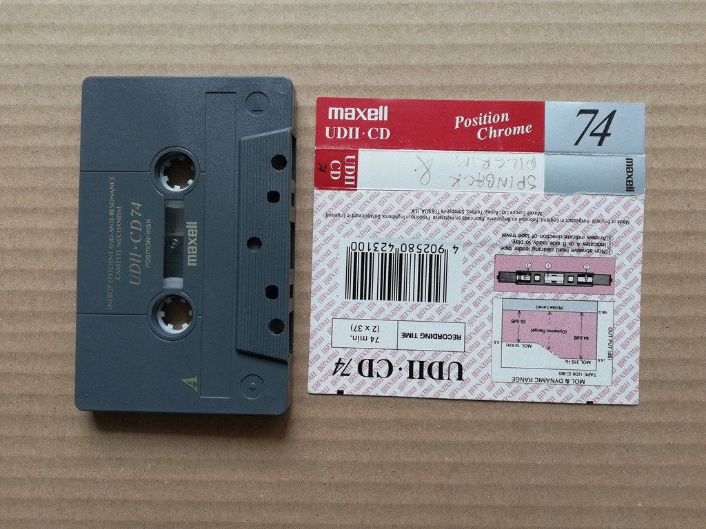 Kaseta MAXELL UD II CD 74