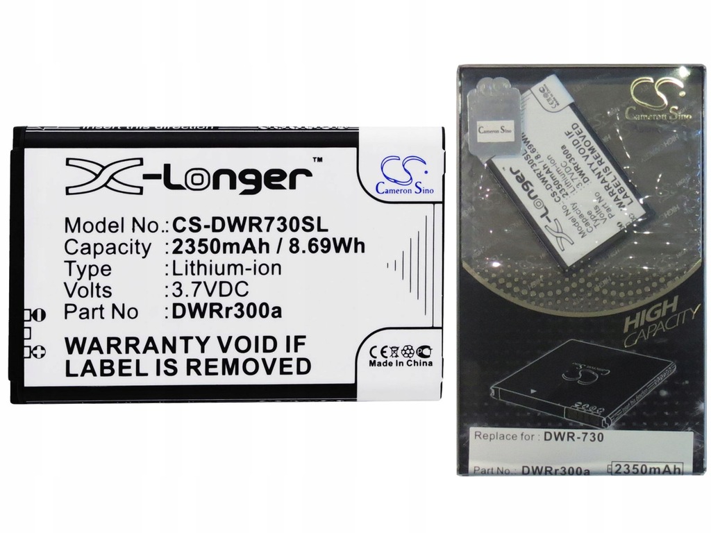 BATERIA AKUMULATOR DLink 6BTR300A291 DWRr600b 8435462378