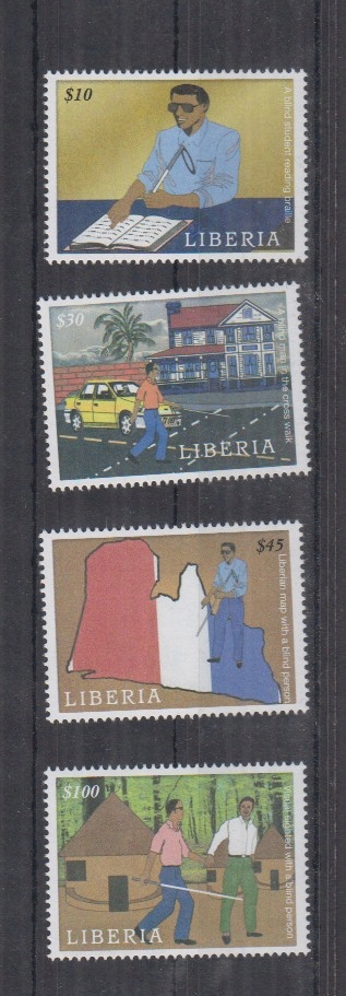 X41. MNH Liberia Kultury Pomoc