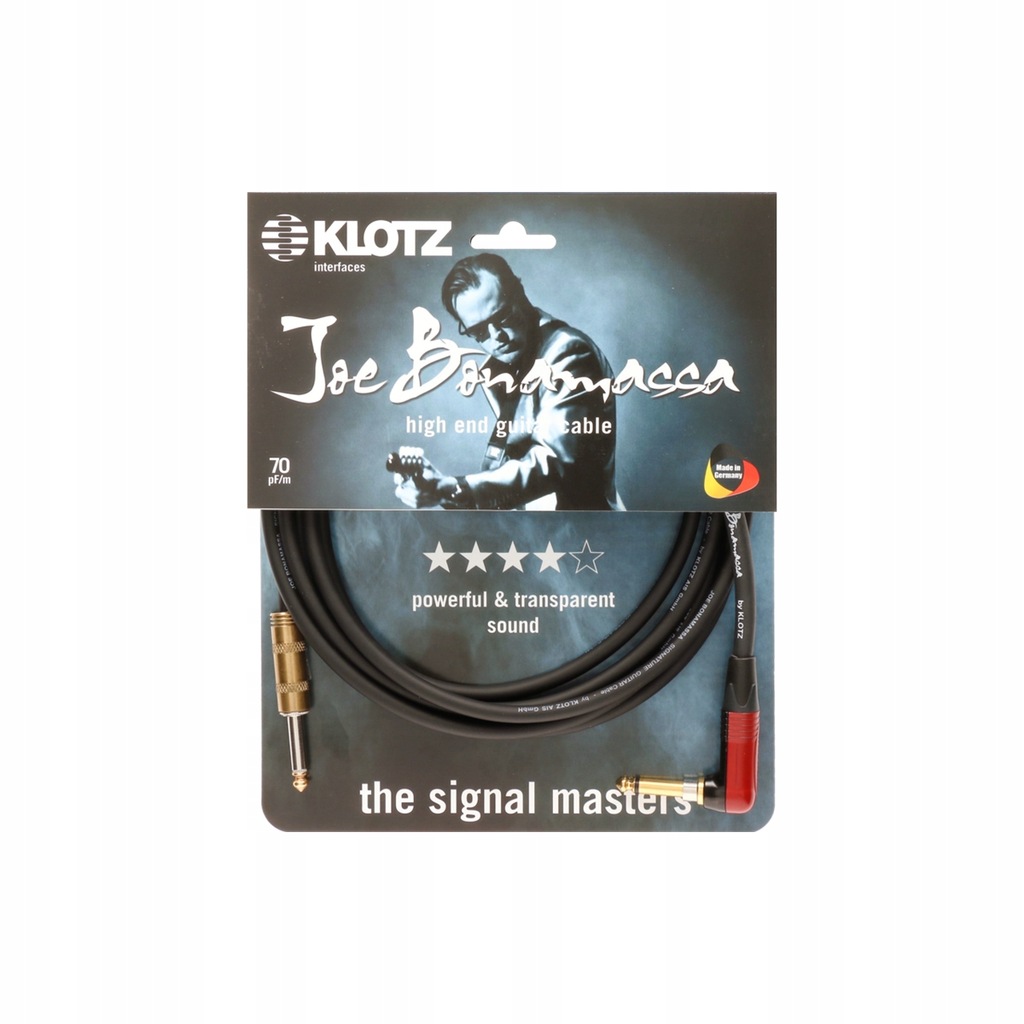 Kabel J-J 4,5m Klotz Joe Bonamassa JBRSP045 Kąt