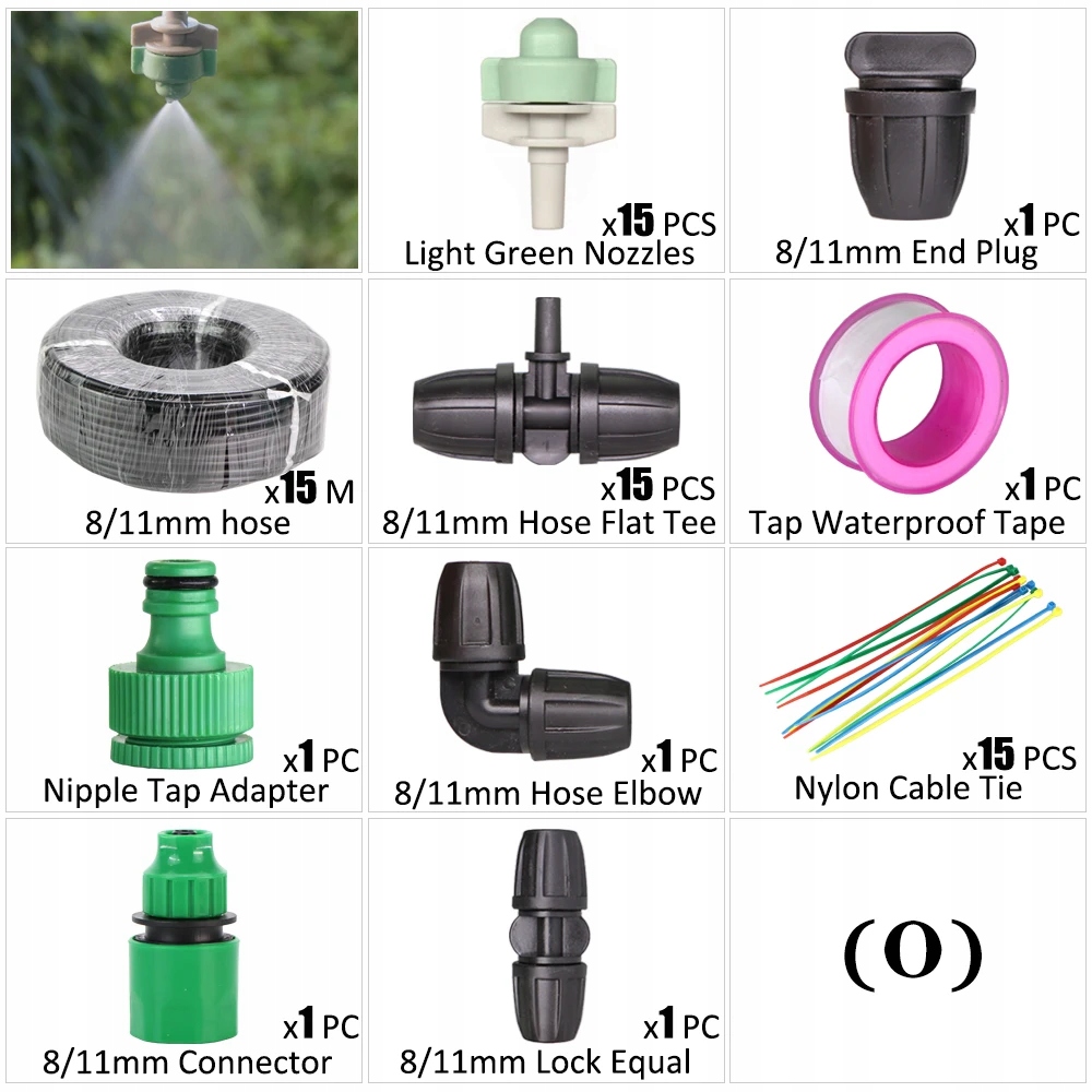 Automatic Spray Atomization Watering System Garden