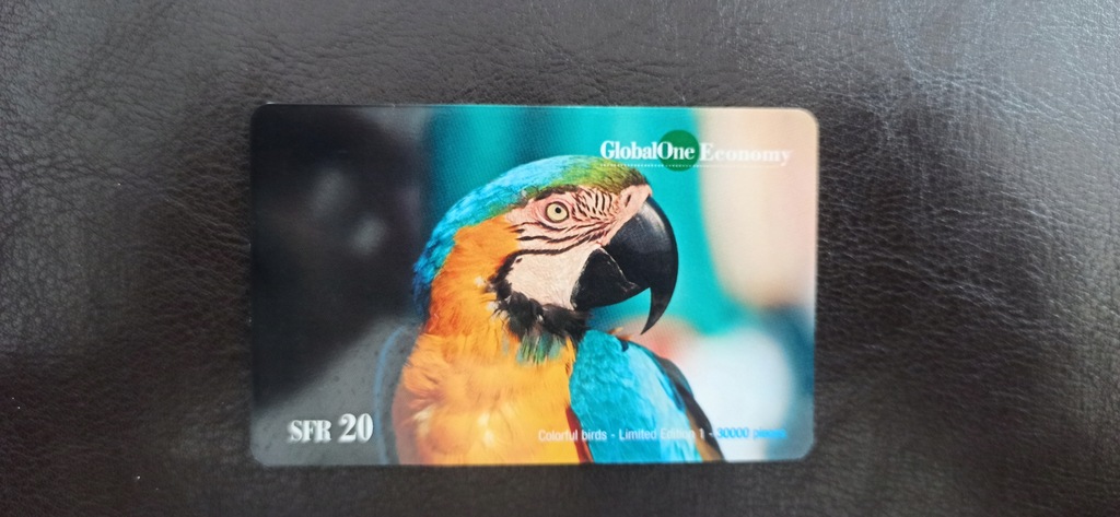 Global One - Papuga - zwierzęta