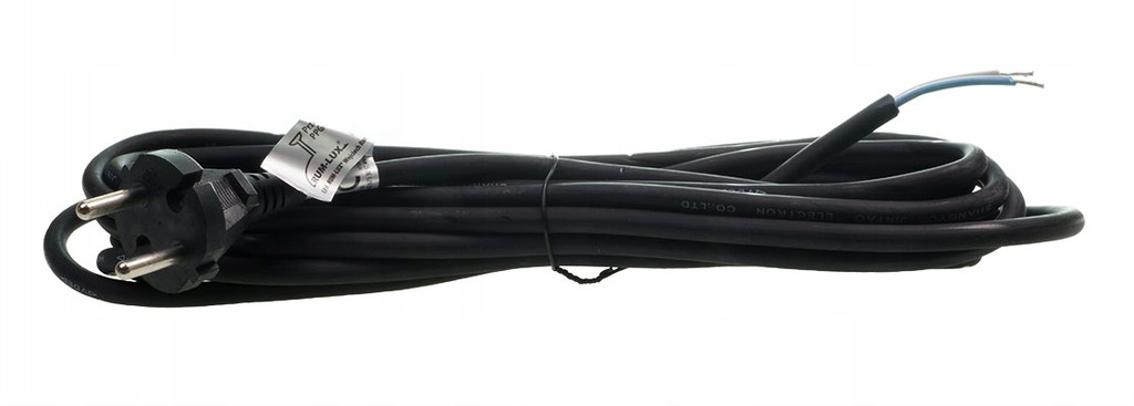 Przewód przyłączeniowy kabel z wtyczką 2x1,0 5m