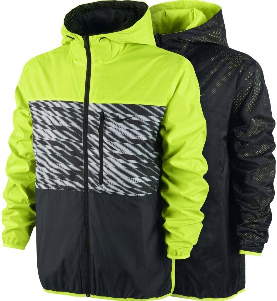 NIKE RUNNING WINGER REVERSIBLE JACKET DWUSTRONNA BIEGOWA KURTKA L