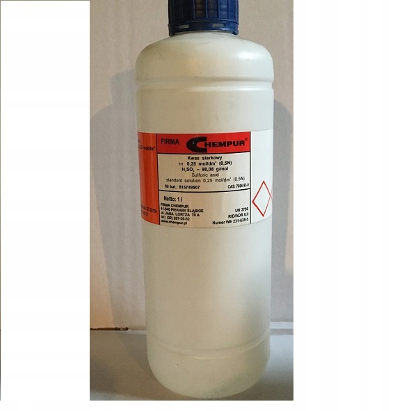 Kwas siarkowy r-r 0,25 mol 1 l