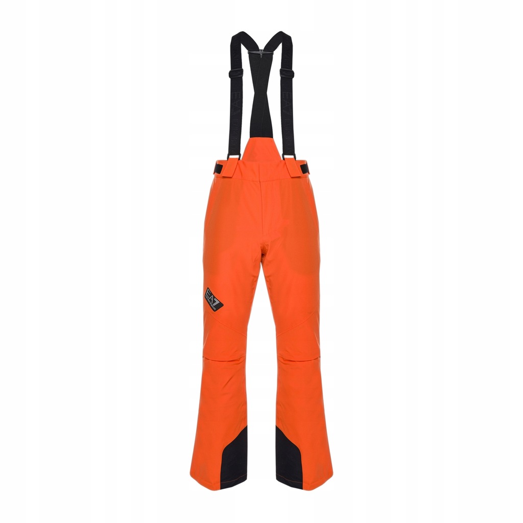 Spodnie narciarskie męskie EA7 Emporio Armani Pantaloni 6RPP27 fluo M