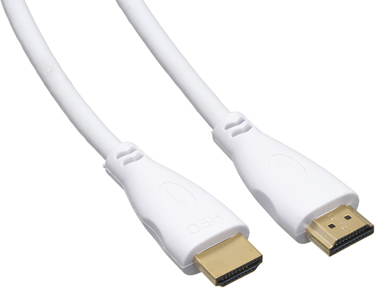 BigBen Kabel HDMI 3D WHITE 2m | PS3 | PS4 | BB0567