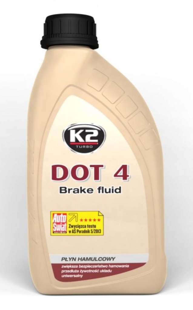 K2 DOT4 PŁYN HAMULCOWY 500ml DOT-4 BRAKE FLUID