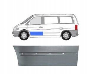 Część dolna drzwi Mercedes Vito 1995-03 Przód Lewa