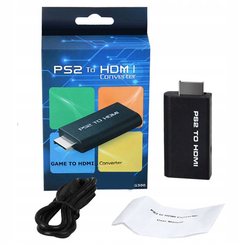 Adapter Konwerter Przejścówka PS2 do HDMI