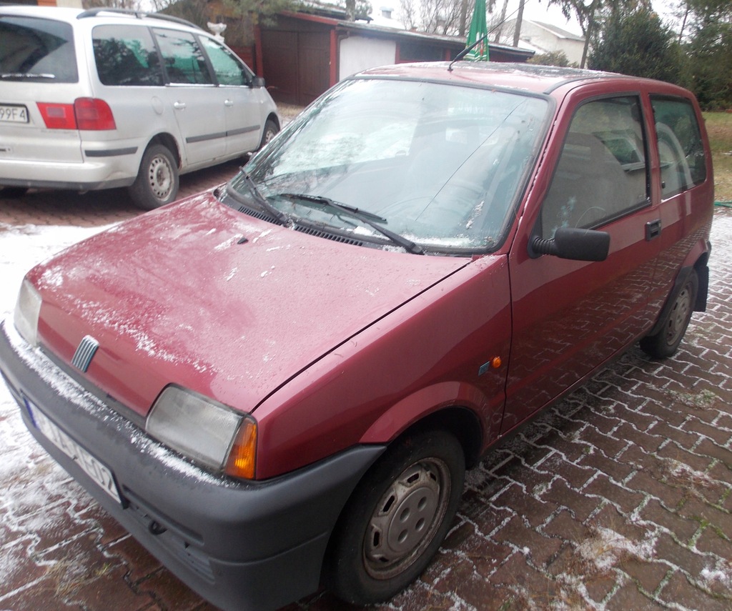 Fiat Cinquecento- Zarejestrowany- ważne opłaty