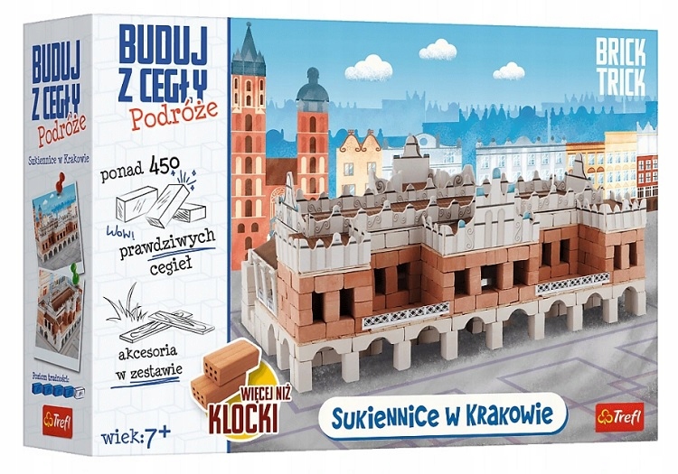 TREFL BRICK TRICK BUDUJ Z CEGŁY SUKIENNICE 61386