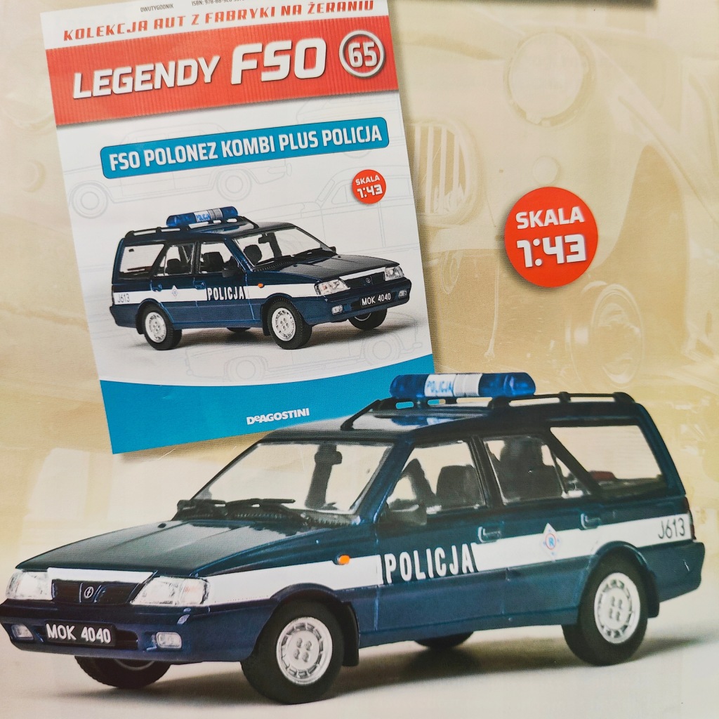 Legendy FSO 65 FSO Polonez Kombi Plus Policja