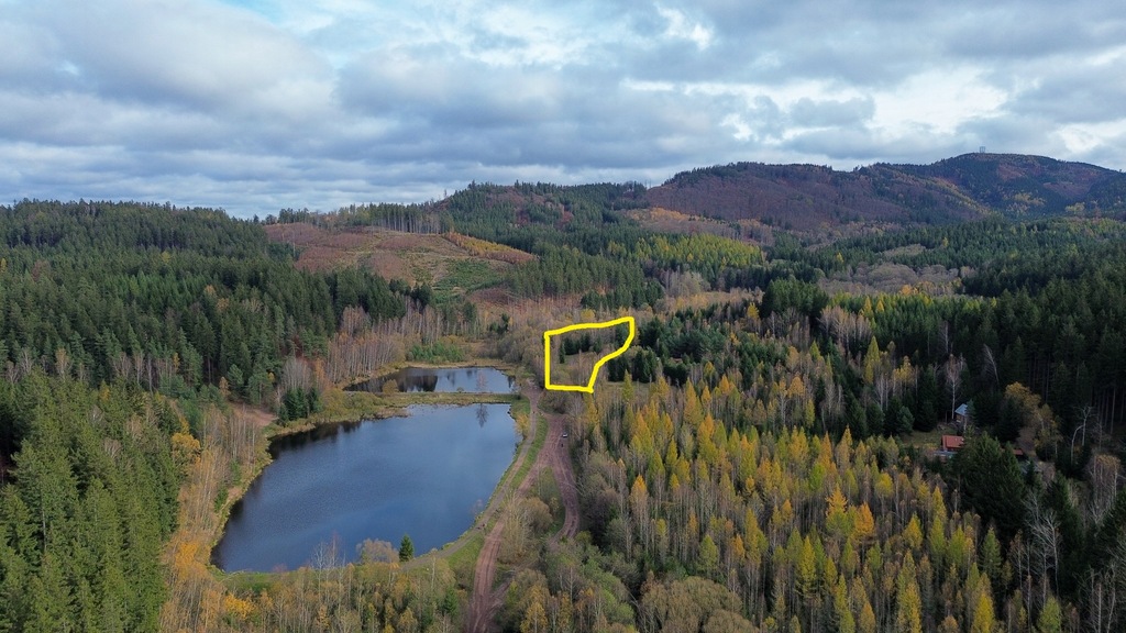 Działka z domem nad jeziorem w górach , sauna, bania, narty, rower